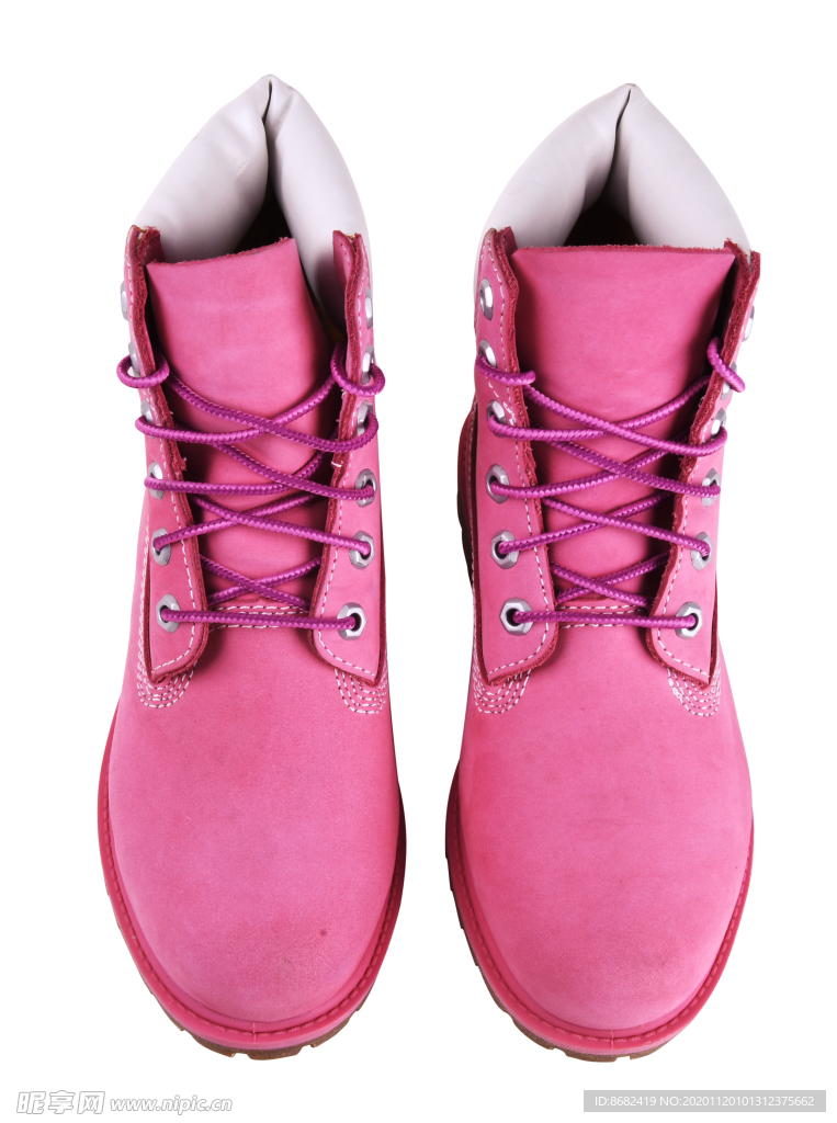 粉红色靴子
