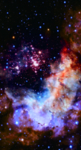 星空系头巾条巾围巾设计
