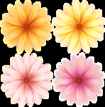 花 矢量花 小碎花
