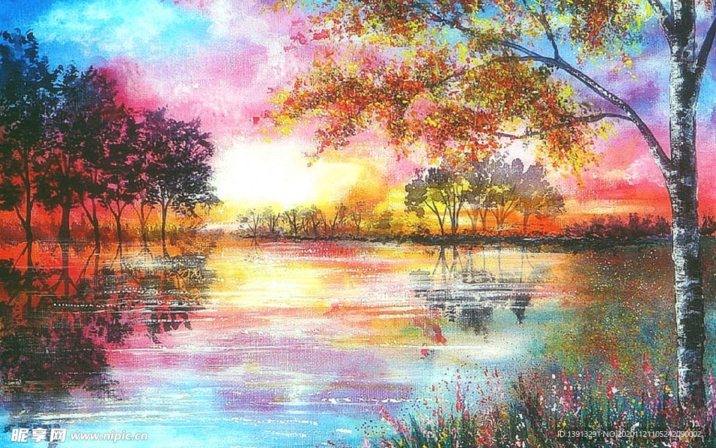 水彩画