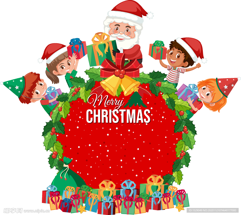 卡通圣诞节