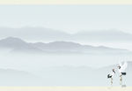 山水背景