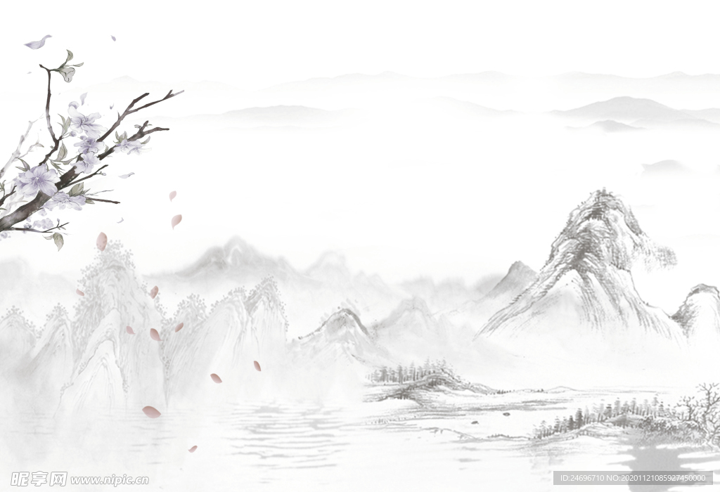 国画背景