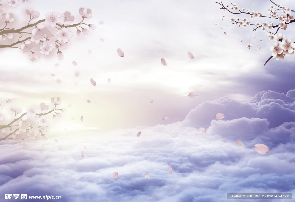 桃花背景