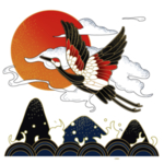 国潮仙鹤