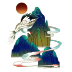 国潮仙鹤