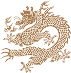 龙团龙凤龙印刷烫金底纹背景纹图