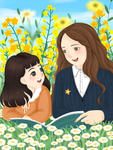 创意卡通插画图案