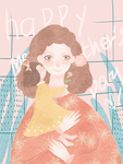 创意卡通插画图案