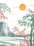 创意卡通插画图案