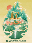 创意卡通插画图案
