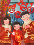 创意卡通插画图案