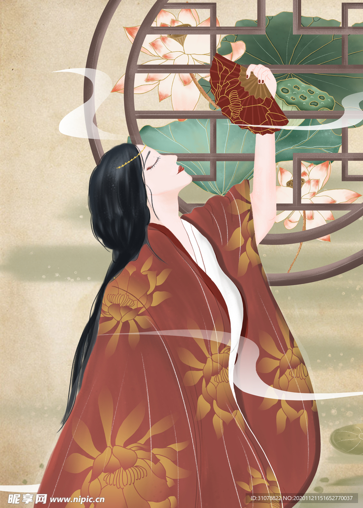 创意卡通插画图案