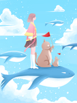 创意卡通插画图案