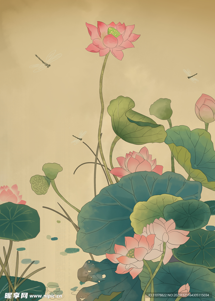 创意卡通插画图案