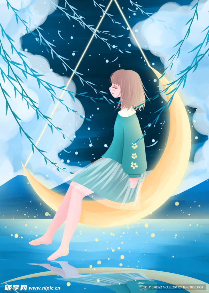 创意卡通插画图案