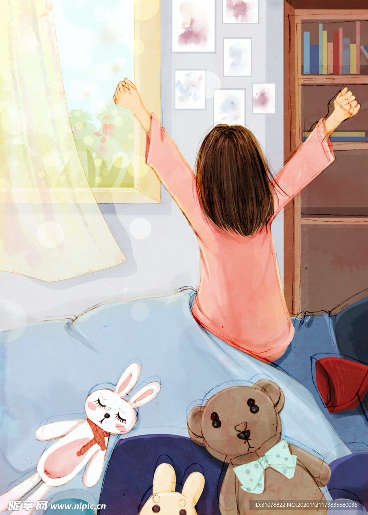 创意卡通插画图案