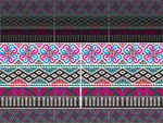 侗族少数民族织锦图案纹样素材