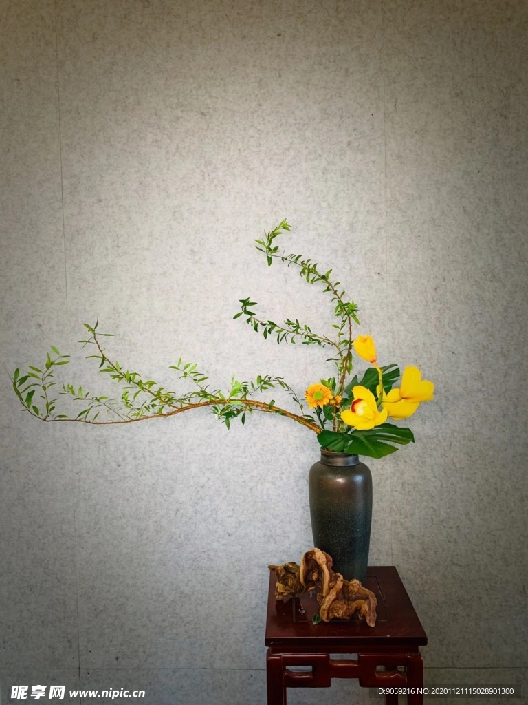 插花