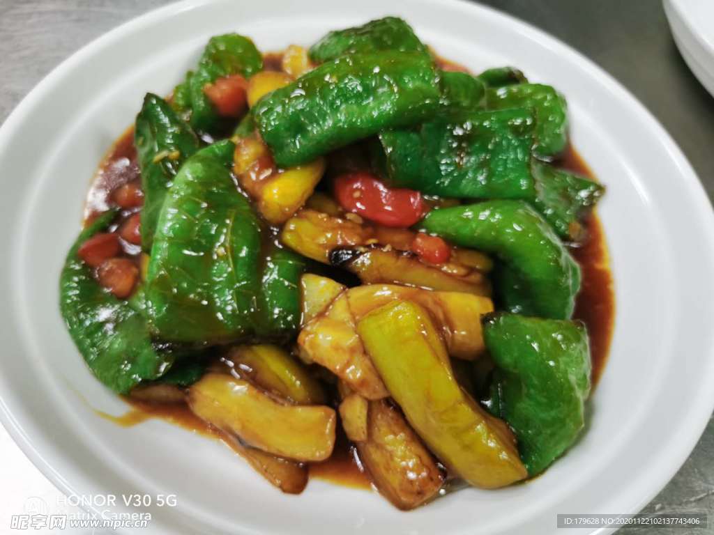 辣子烧茄子