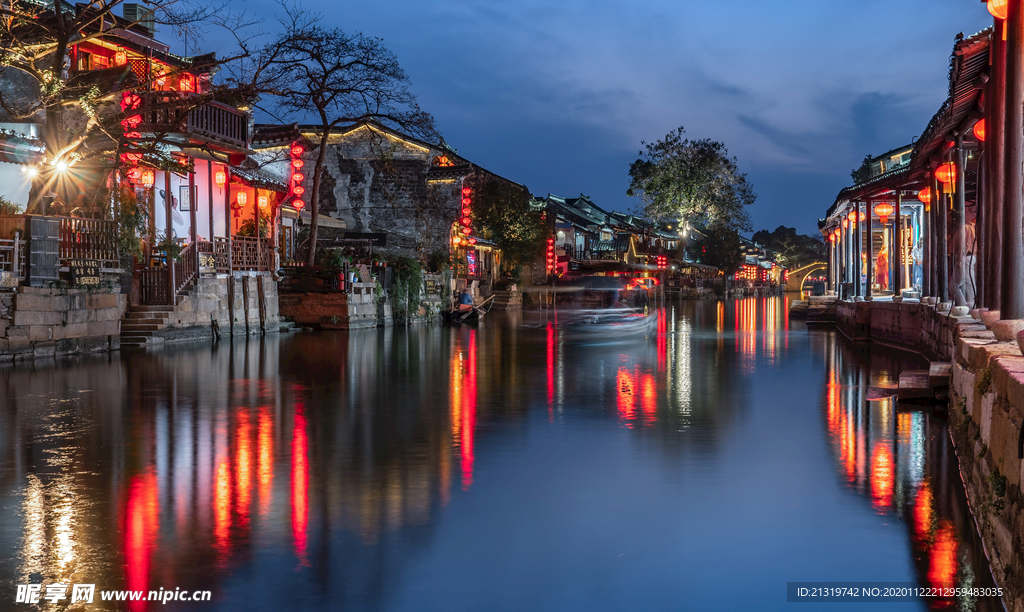 西塘古镇夜景