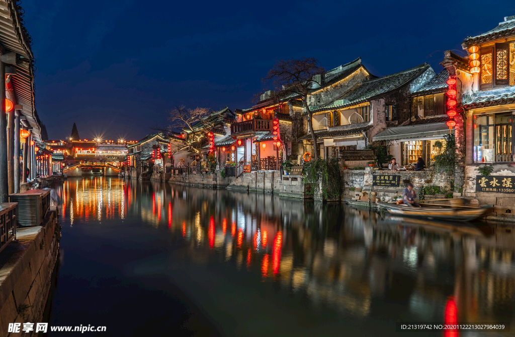 西塘古镇夜景