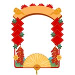 2020唯美中国风国潮边框气泡