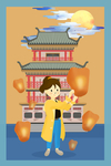 寒衣节海报