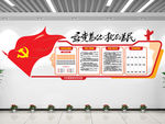 立党为公执政为民展板党建文化墙
