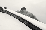 雪中长城