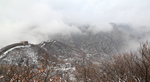 雪中长城
