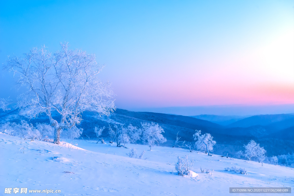 雪龙山之晨