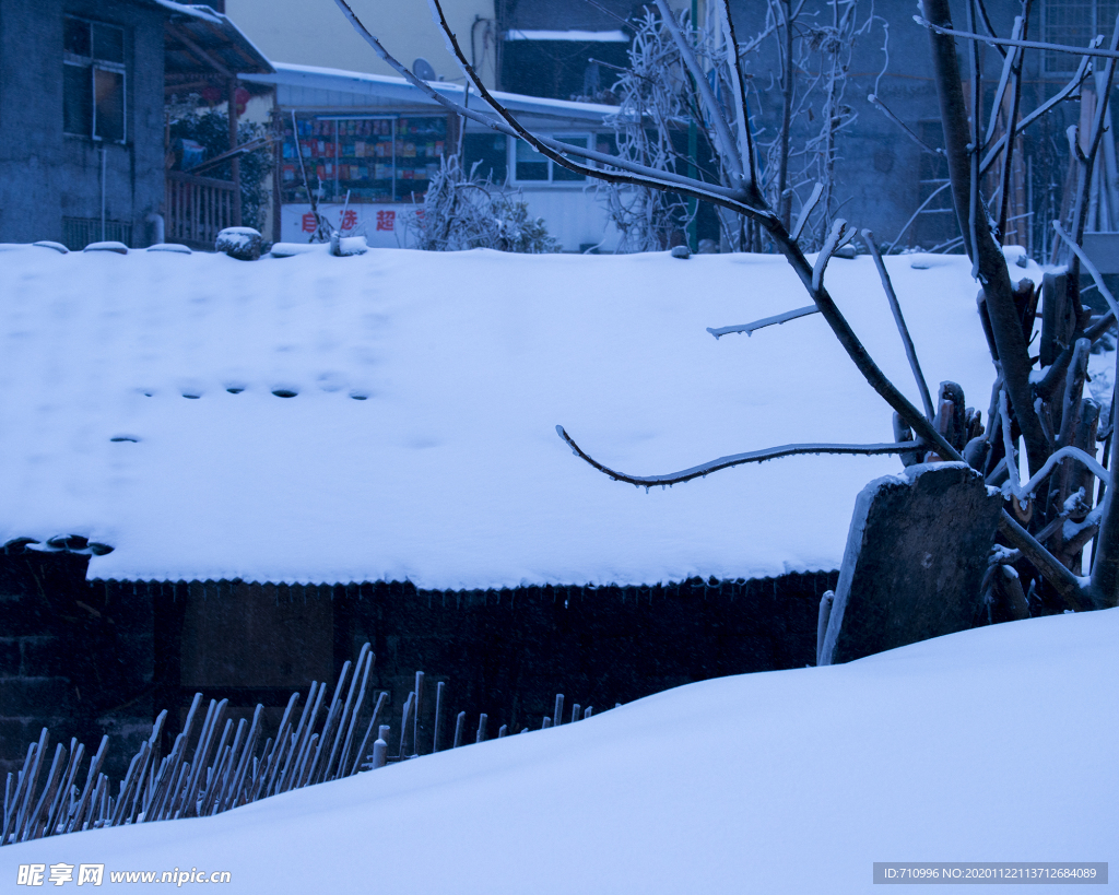 张家界雪景