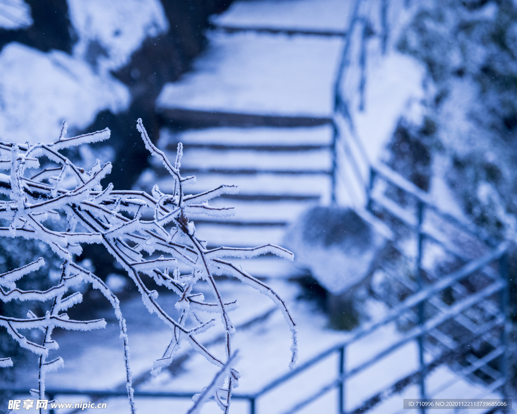 张家界雪景