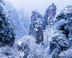张家界雪景