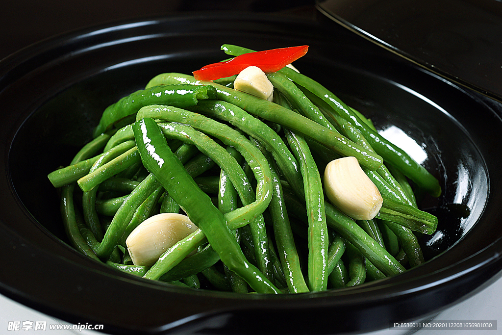 煲仔砂锅长豆角
