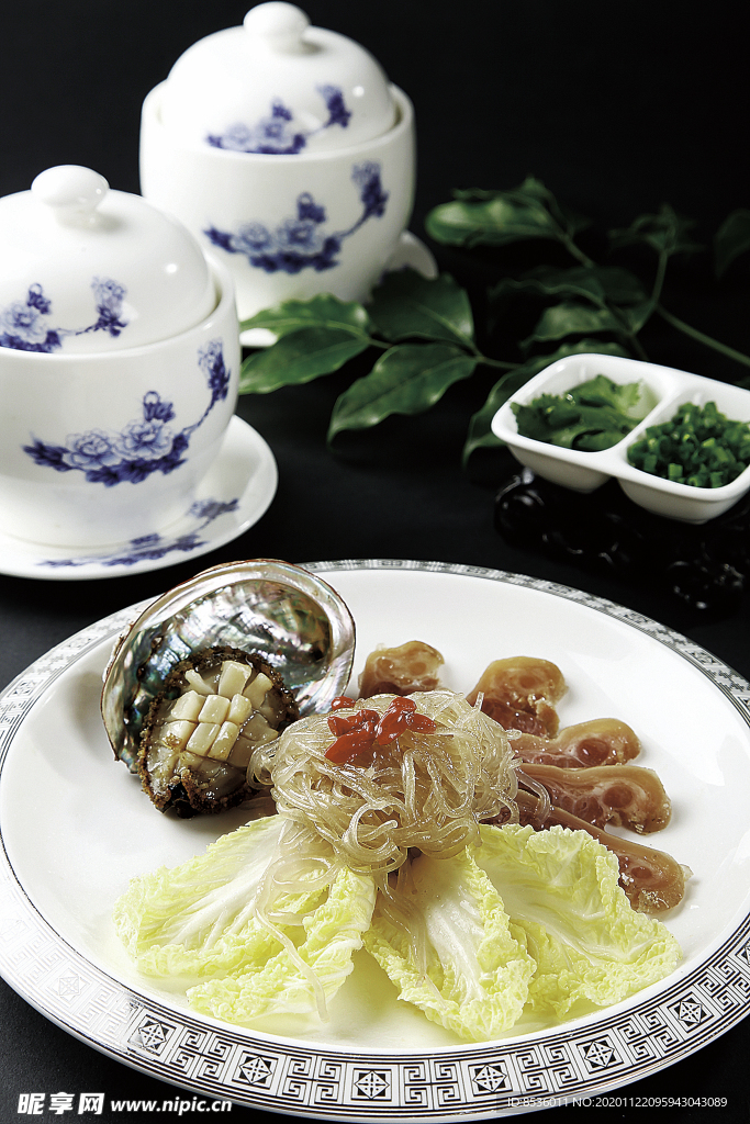 羊肉汤烩鲍鱼