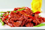 小炒黄牛肉