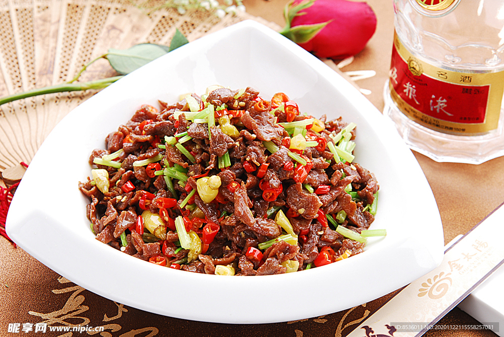 小炒黄牛肉