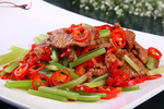 小炒黄牛肉