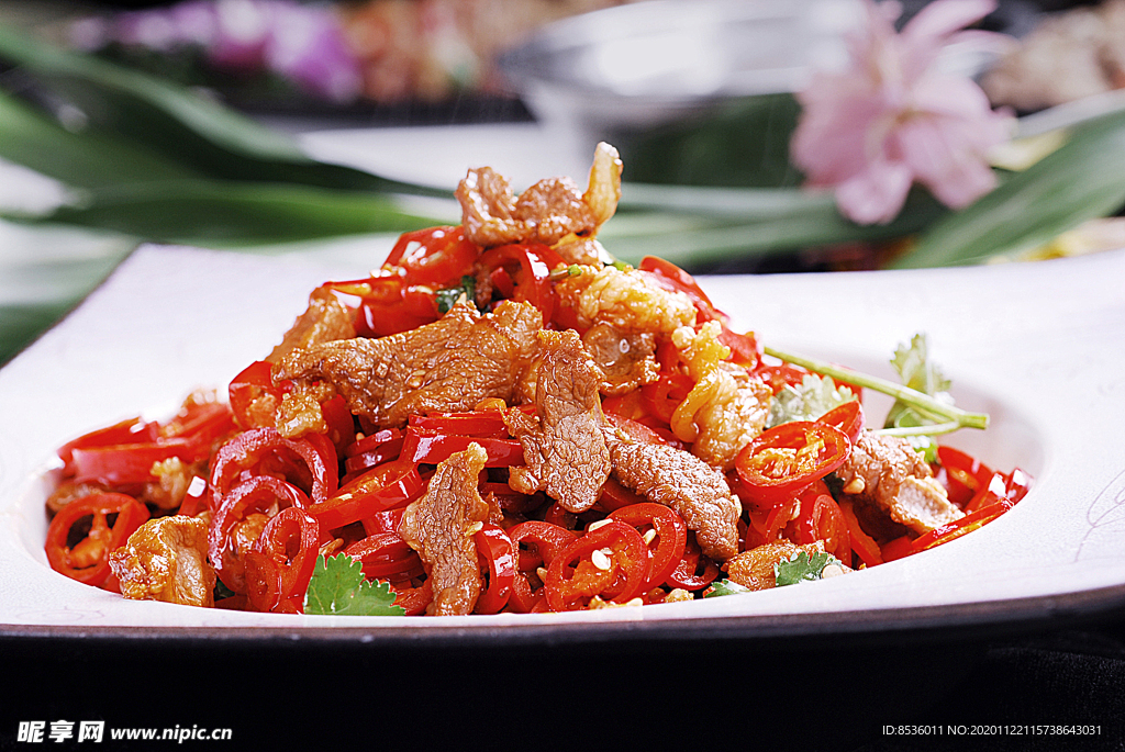 小炒黄牛肉