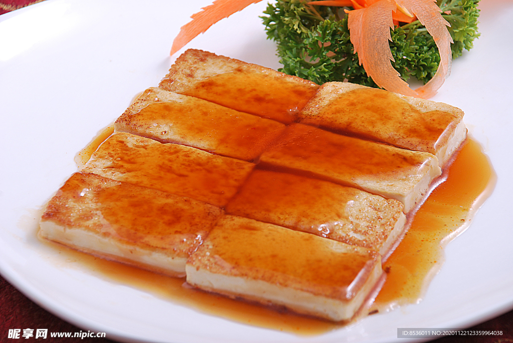 山水煎豆腐