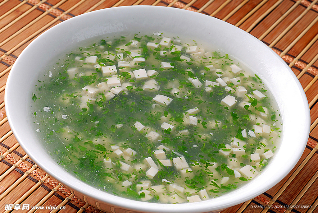 野菌豆腐羹