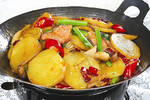 干锅土豆片