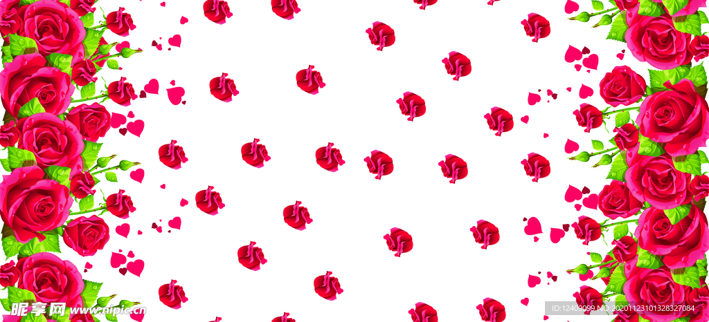 对称花