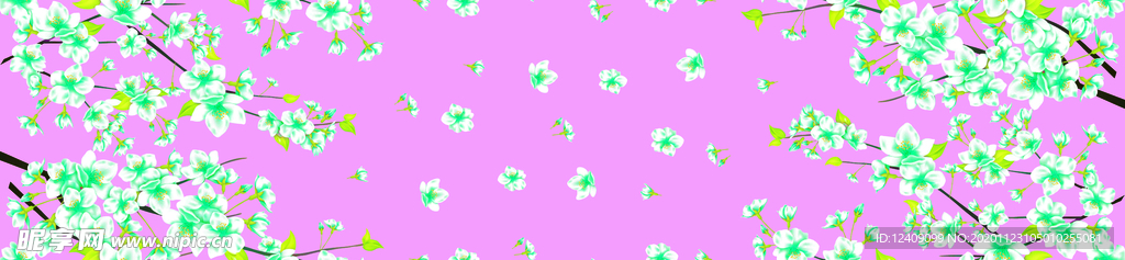 对称花