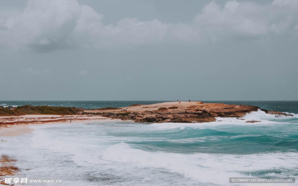 海边