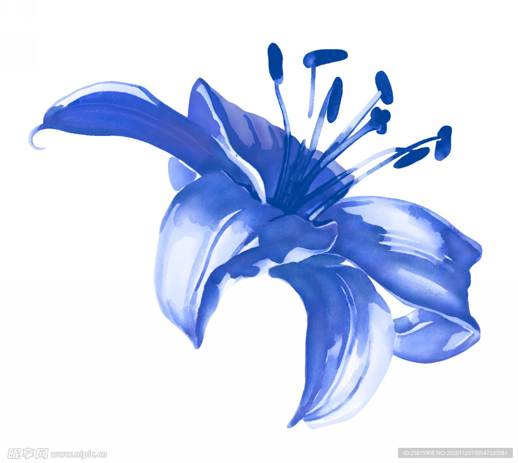 水墨花卉