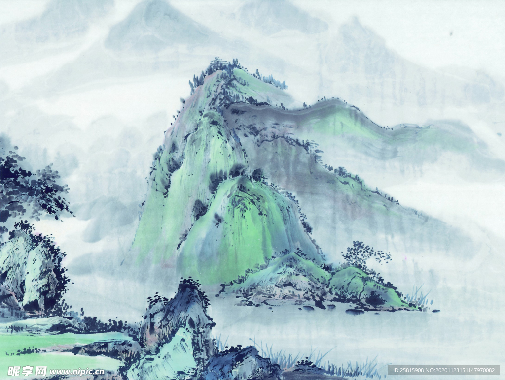 山水画