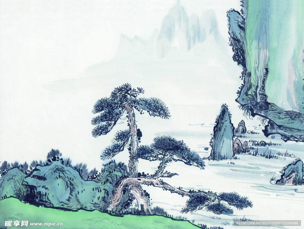 山水画